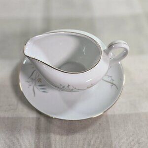 Vintage Eschenbach Pandora Baronet Serving Creamer w/ 6" Dish Germany
